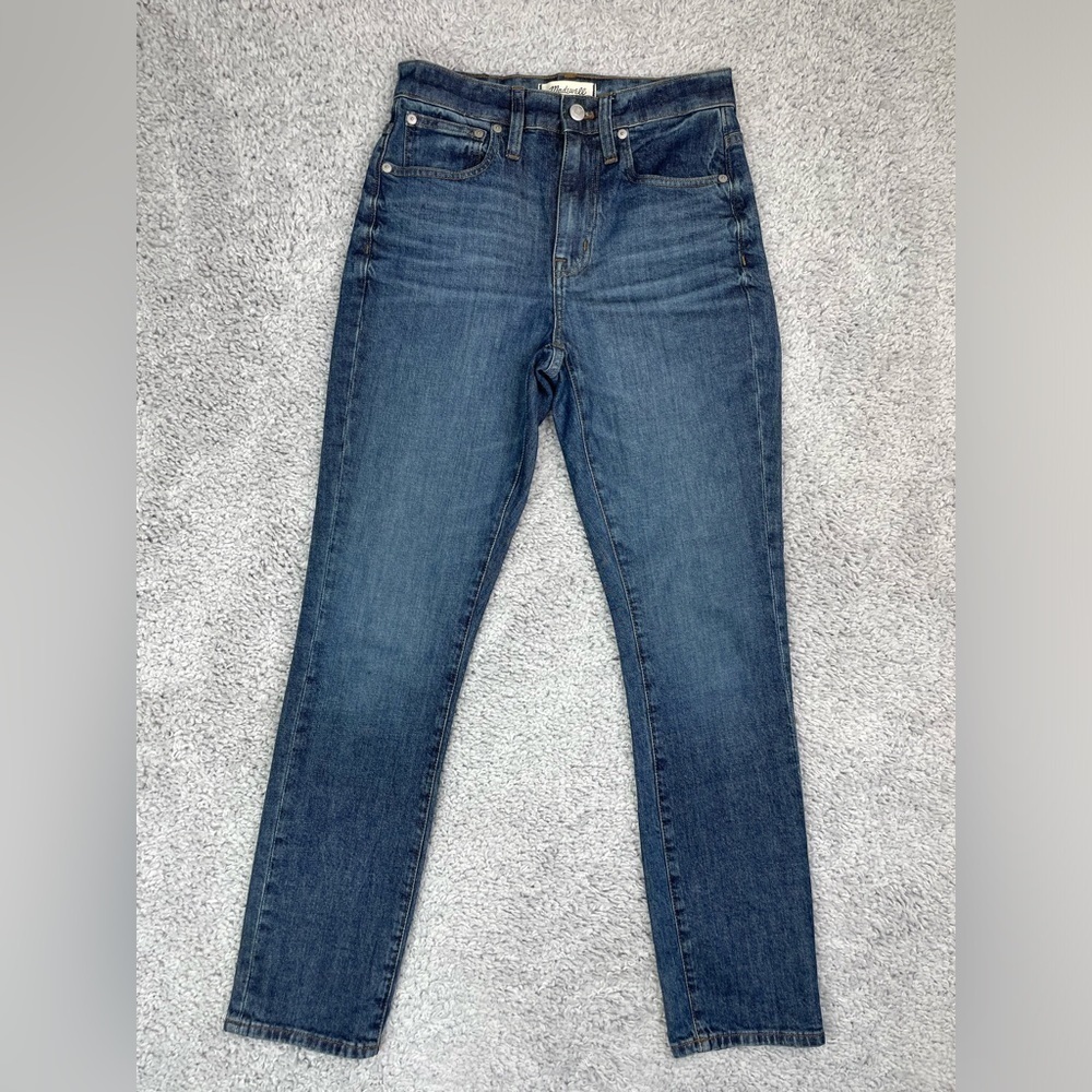 Madewell Jeans Womens 25 Style # J8753 SOLD OUT High Rise Slim Boy Jean Dark